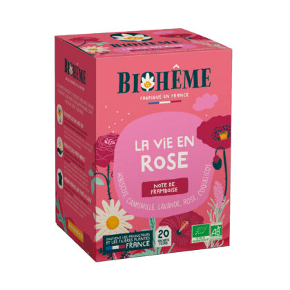 Biohême kruidenthee La Vie en Rose