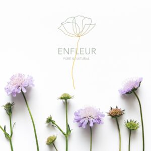 Enfleur logo met bloemen