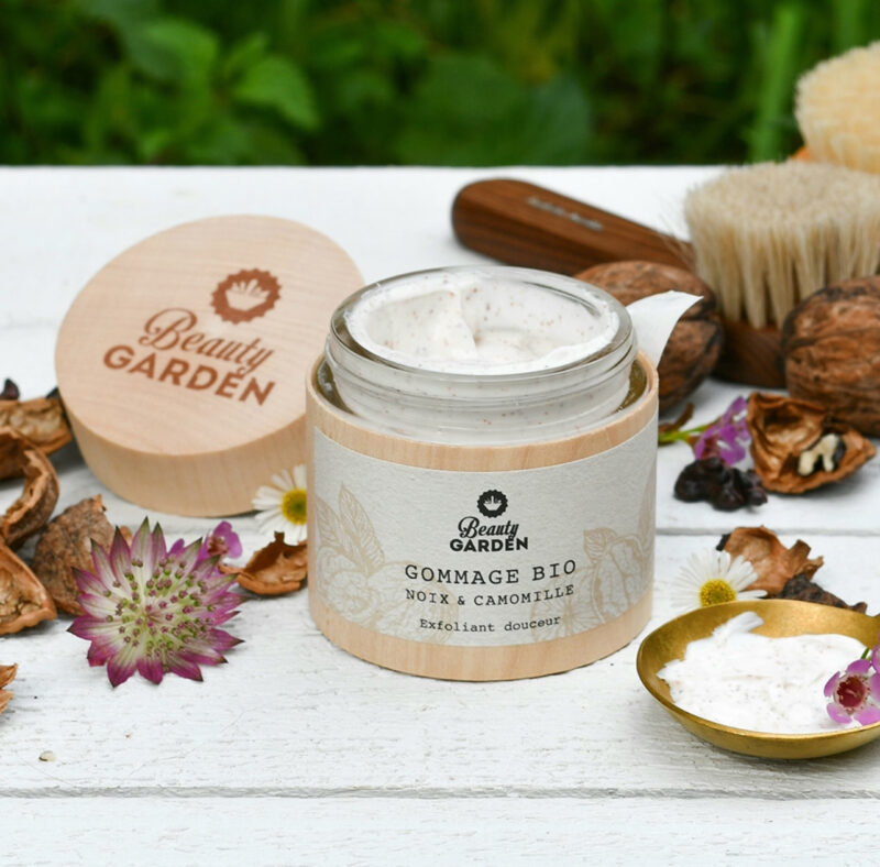 Beauty Garden scrub walnoten kamille