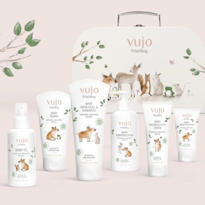 Vujo baby geschenkkoffer