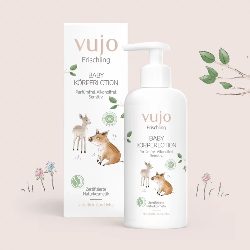 Vujo baby body lotion