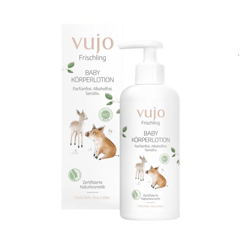 Vujo baby body lotion