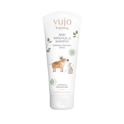 Vujo baby wasgel en shampoo